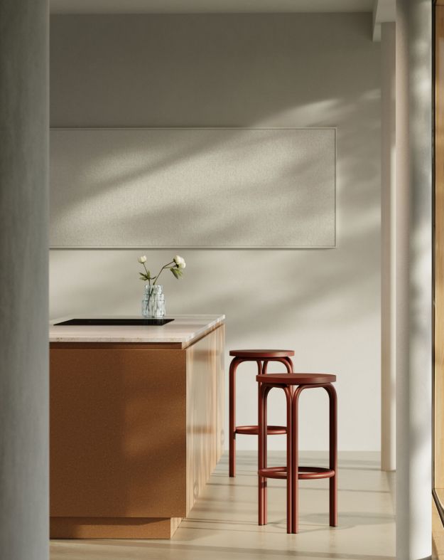 SAL Mars Red Hocker