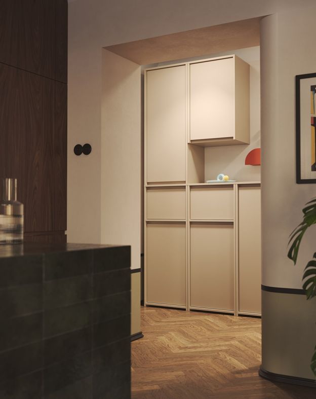 Hängender Hochschrank mit Regalen RAGNAR RA11