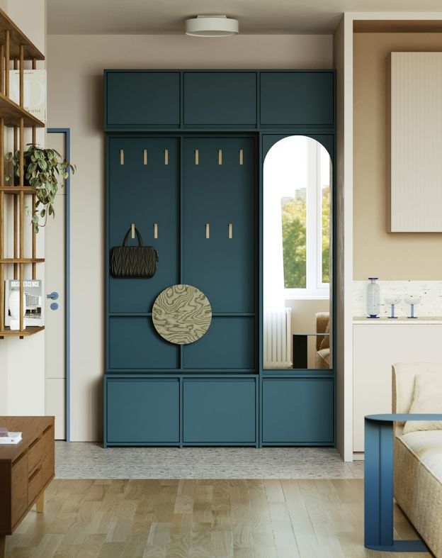 Hochschrank mit Spiegel RAGNAR RA05