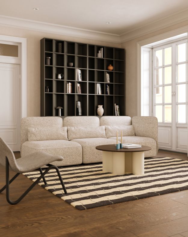 Dreisitziges Sofa mit Klappfunktion, nach links öffnend NEDO NED04L