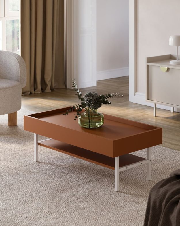 Couchtisch mit Regal SIGI SSK3