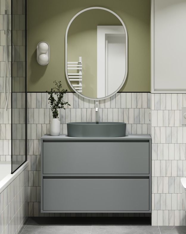 Hängeschrank für Waschbecken ODIS WOU02B