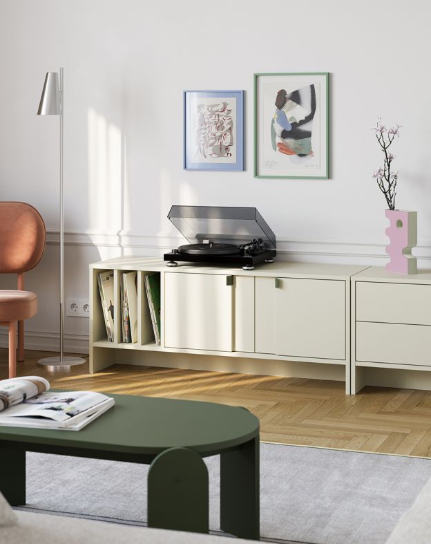 Vinyl-TV-Schrank LAYERS LAY08