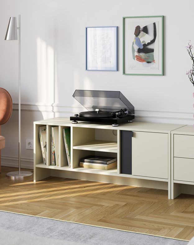 Vinyl-TV-Schrank LAYERS LAY07