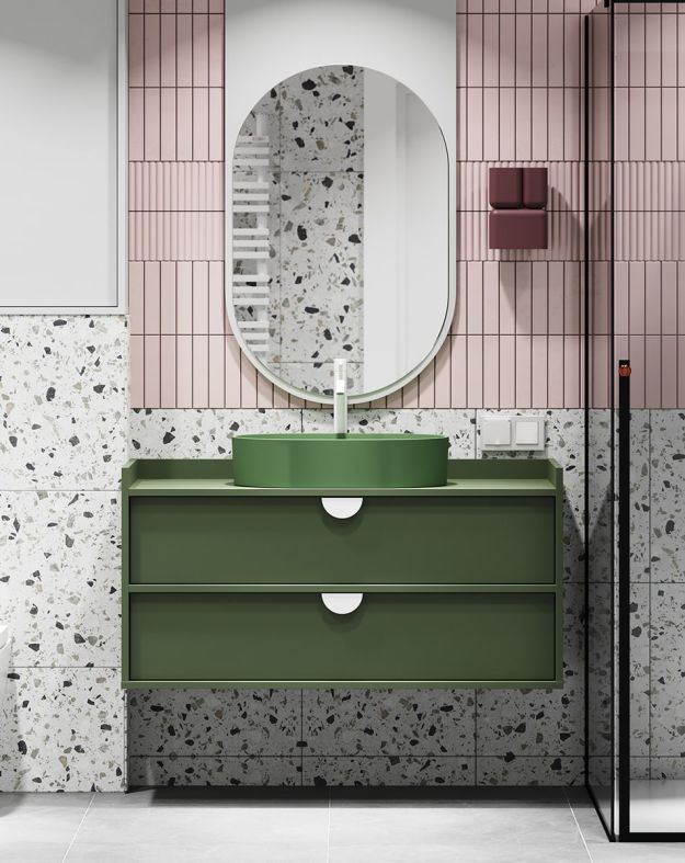 Hängeschrank mit Waschbecken OMNIRES SIGI WSU02