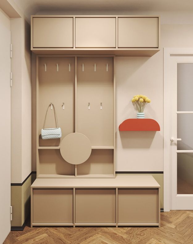Garderobe und Schuhschrank RAGNAR RA03+RA17