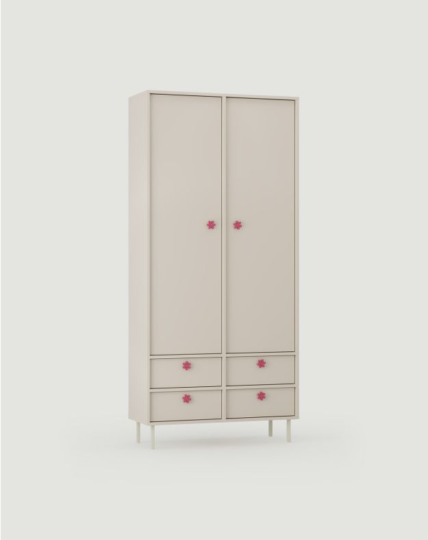 SIGI KIDS Kleiderschrank mit Einlegeböden SZS5K