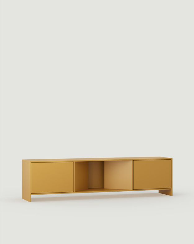 Szafka RTV YUTO YTV02
Kolor: Musztarda Vintage
