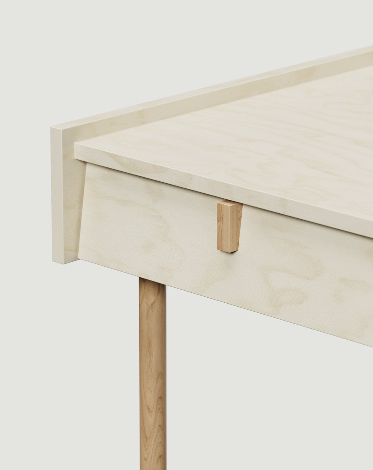 SKRA SKR89 Schreibtisch
Farbe: Chechotte Art Deco
Griff: Eiche Wedge
                            