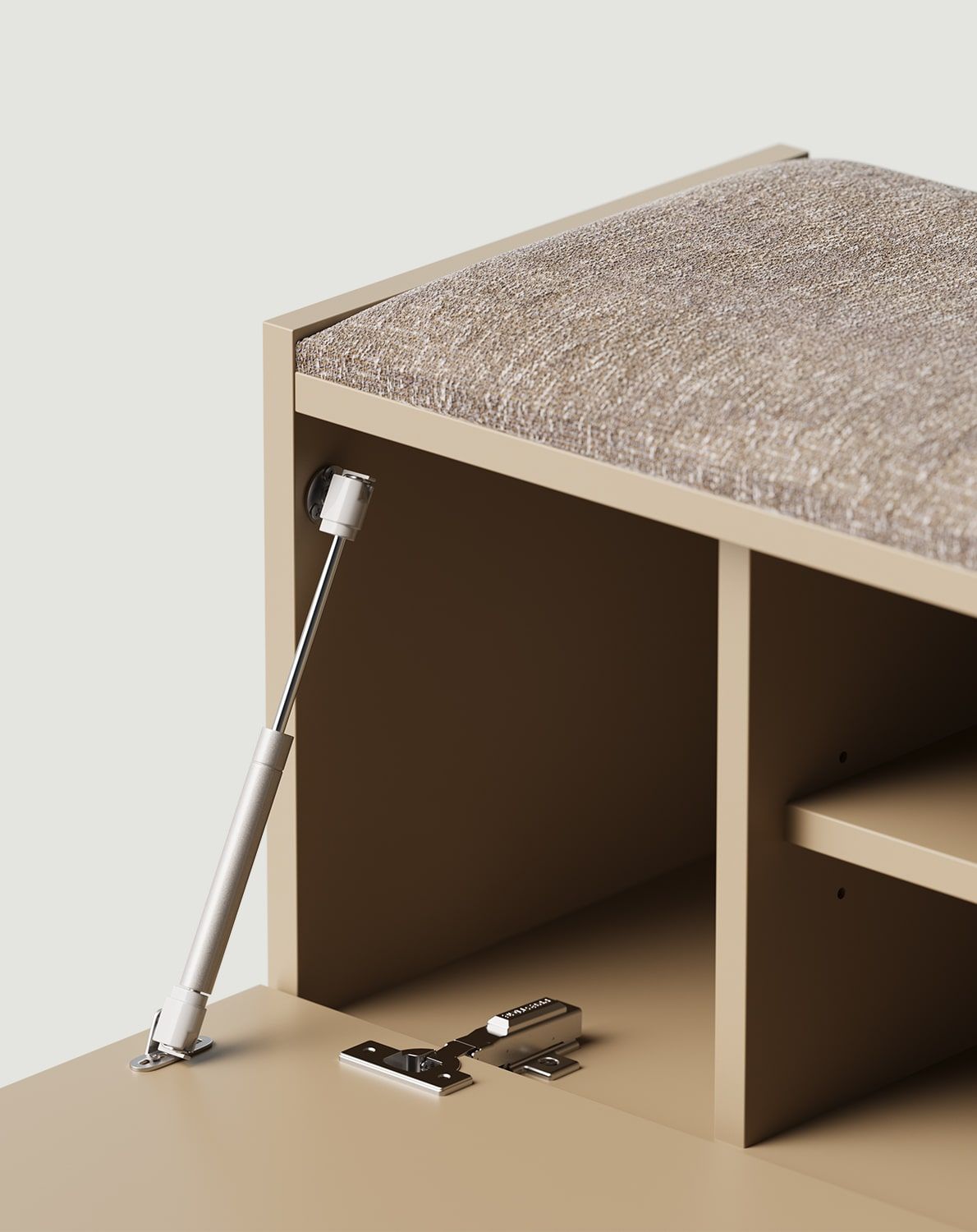 Großer Garderobenständer W5 + Schuhschrank SBE1
Farbe: Cappuccino
Sitz: Terra 03
                            