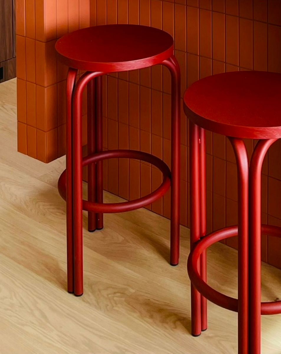 Hocker SAL Taubenblau
