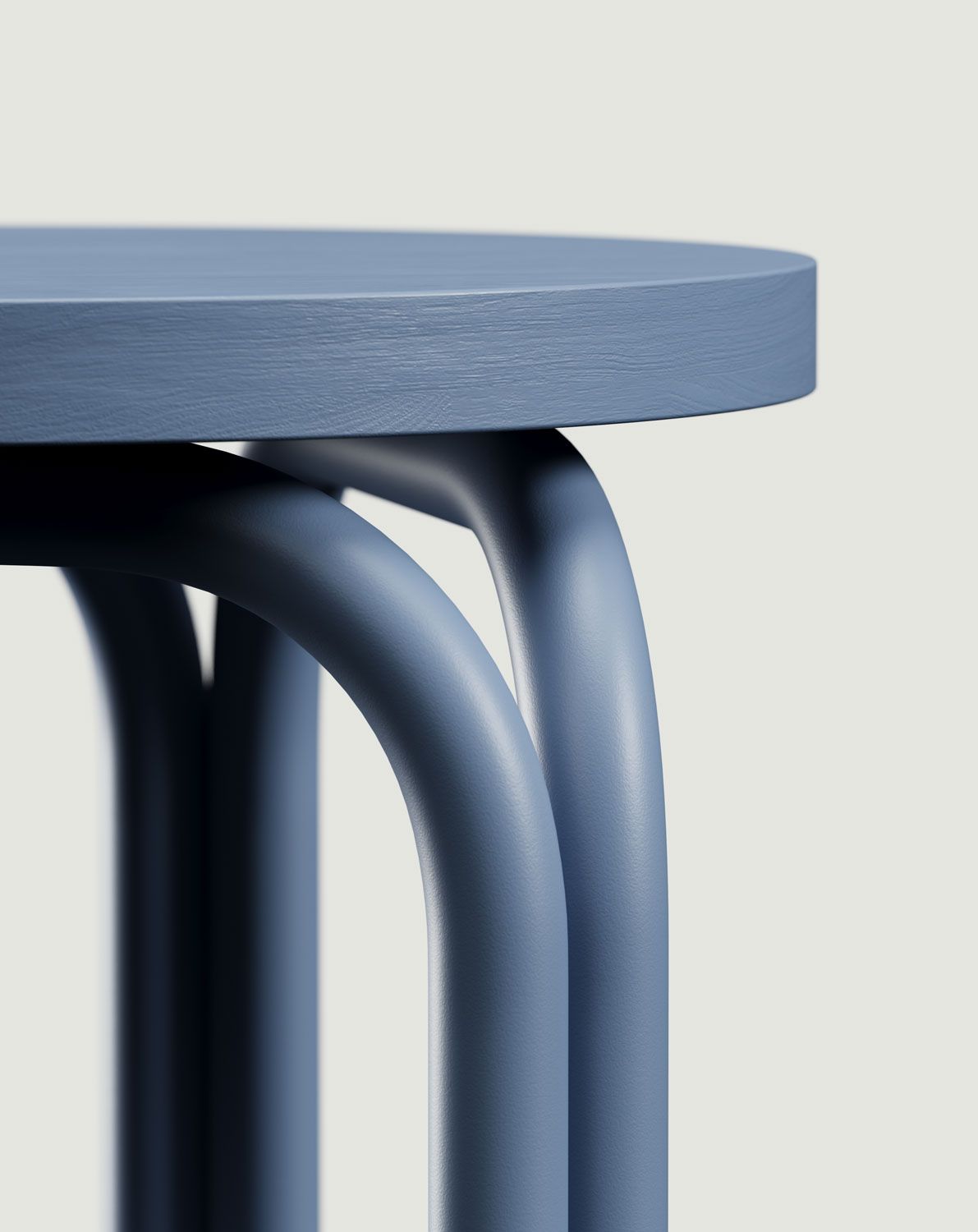 Hocker SAL Taubenblau