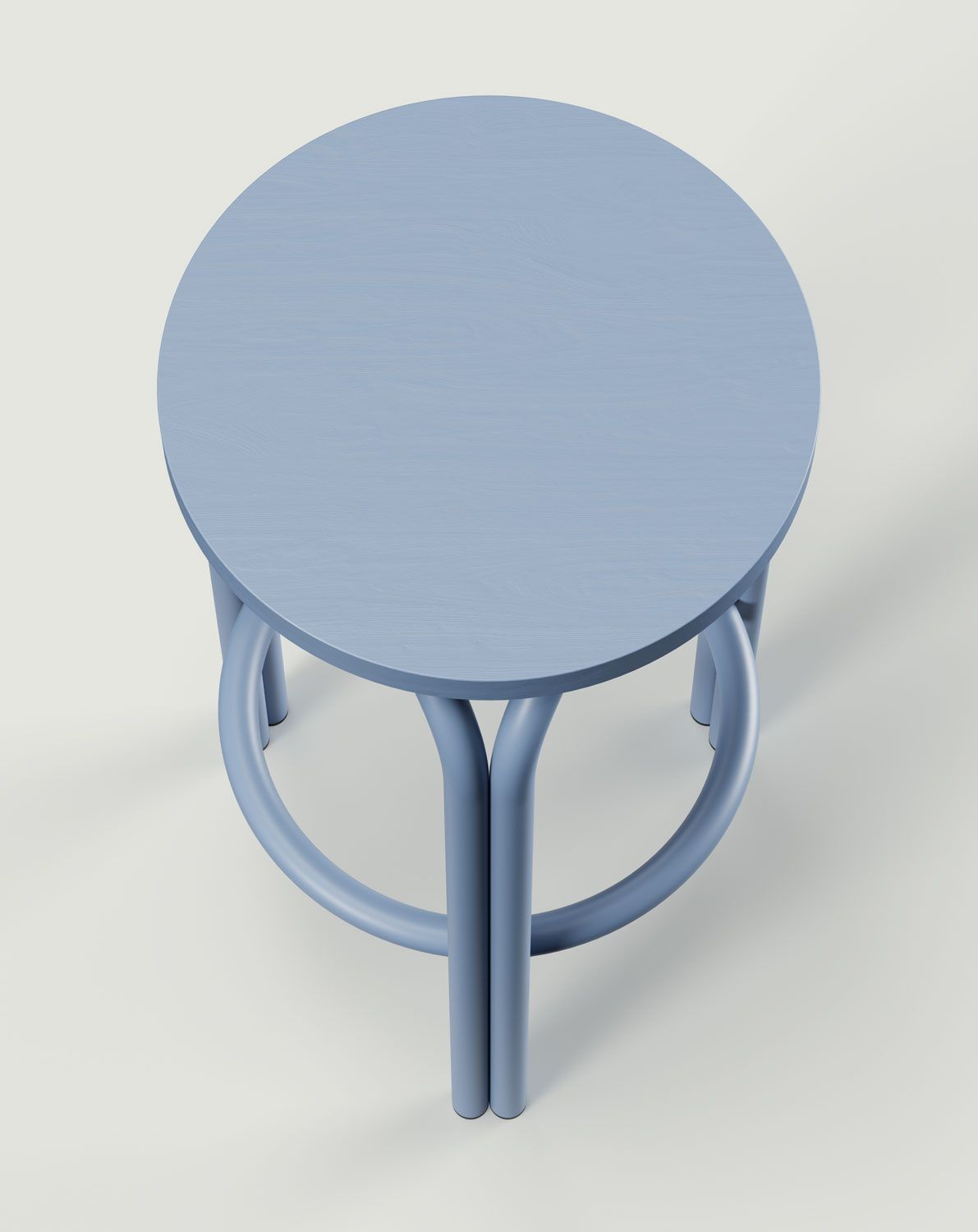Hocker SAL Taubenblau