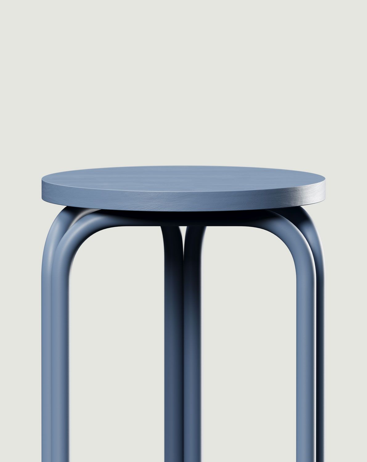Hocker SAL Taubenblau