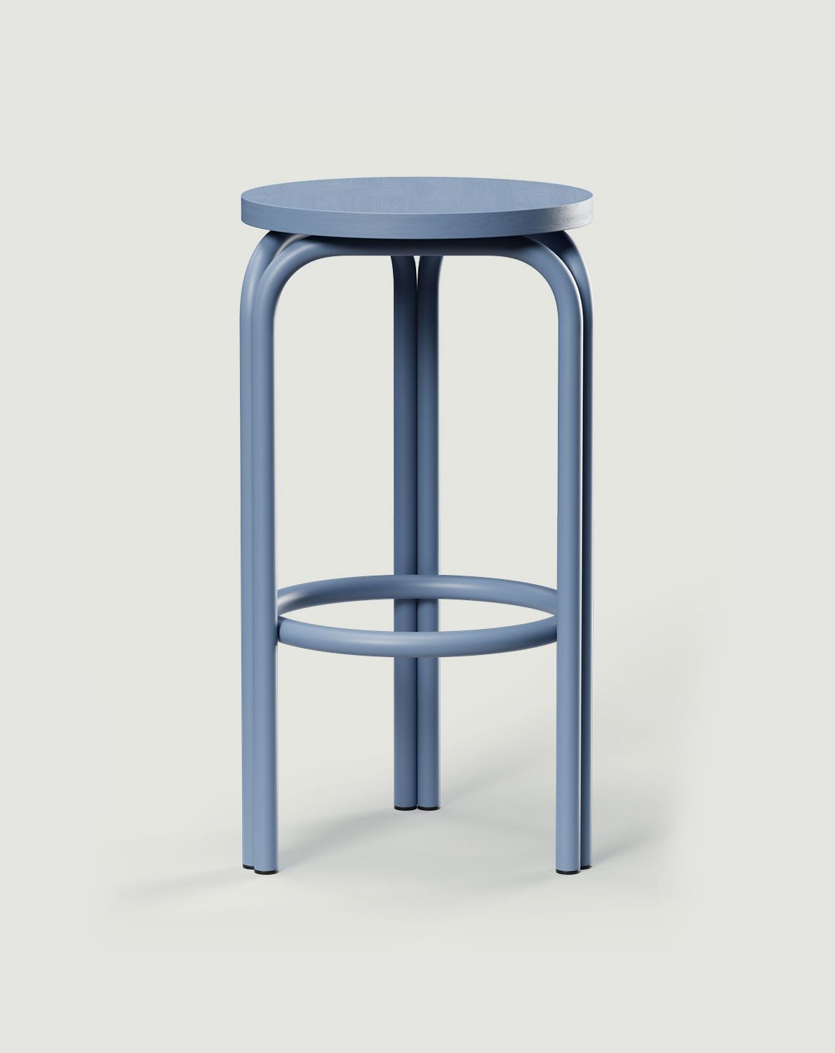 Hocker SAL Taubenblau