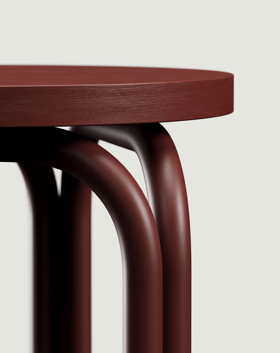 SAL Mars Red Hocker