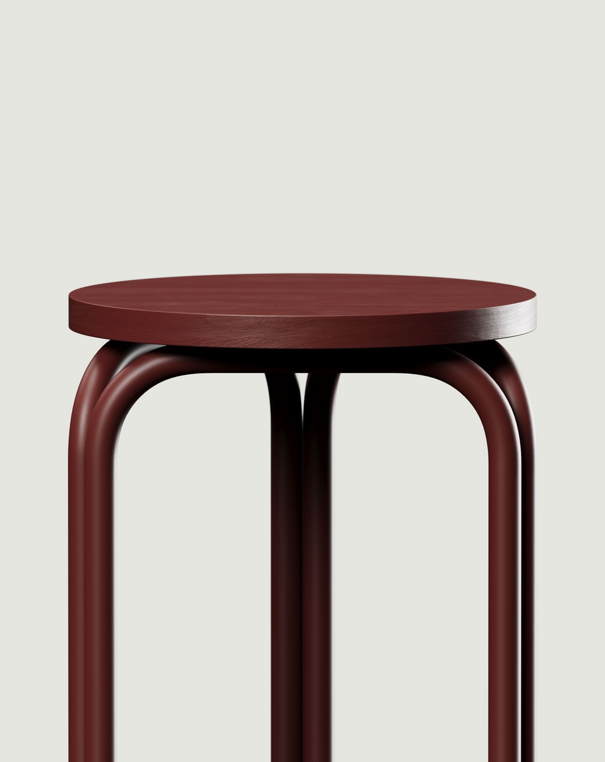 SAL Mars Red Hocker