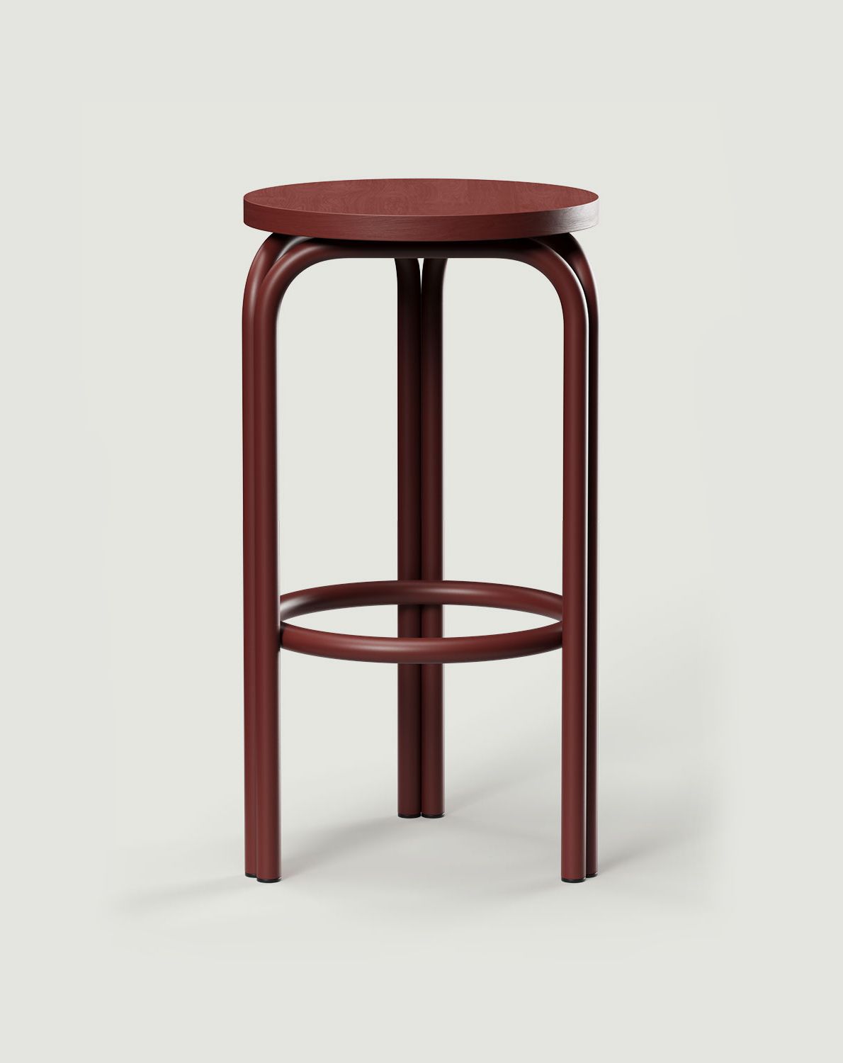 SAL Mars Red Hocker
