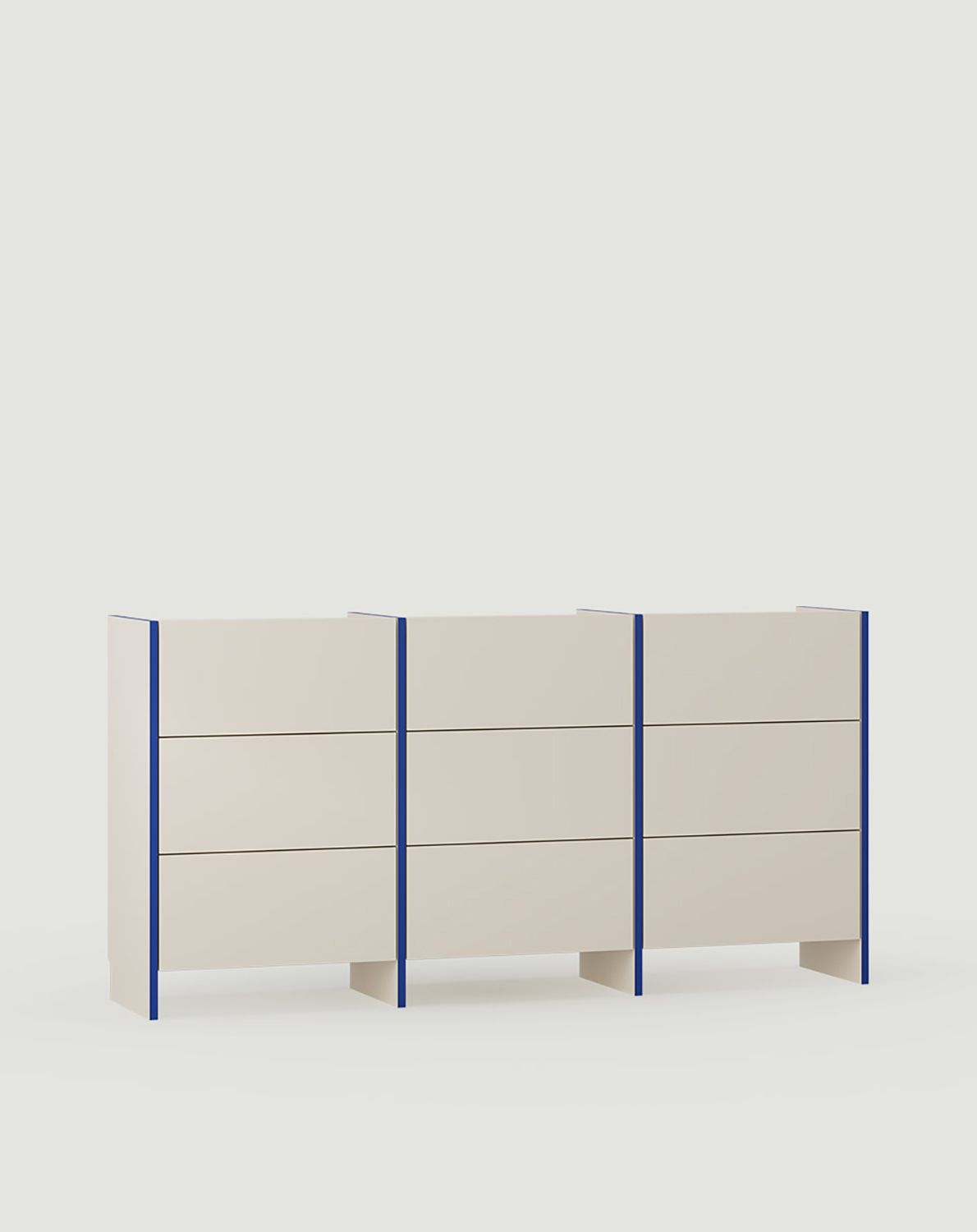 ASKA ASK07 Kommode
Farbe: Champagner Beige
Furnier: Kobaltblau