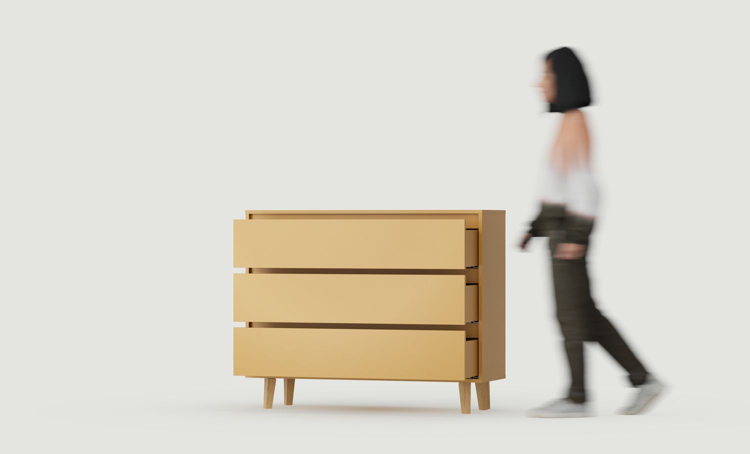 FKK1 FENRIS Kommode
Farbe: Senf Vintage
Beine: Trapezförmige Eiche geölt