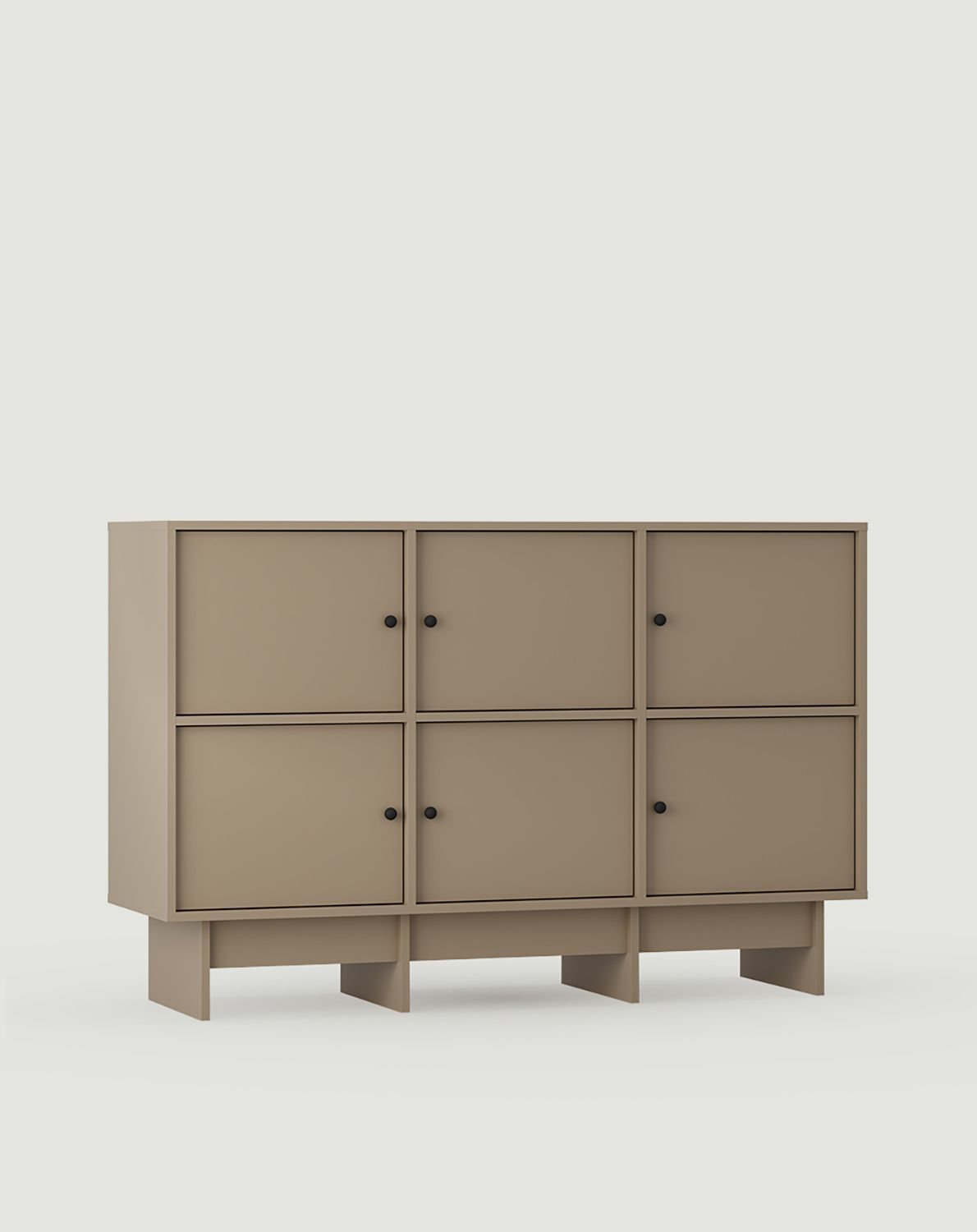 KABE KK04 Kommode im JAPANDI-Stil
Farbe: Cappuccino
Griff: Kugelgriff Schwarz KD