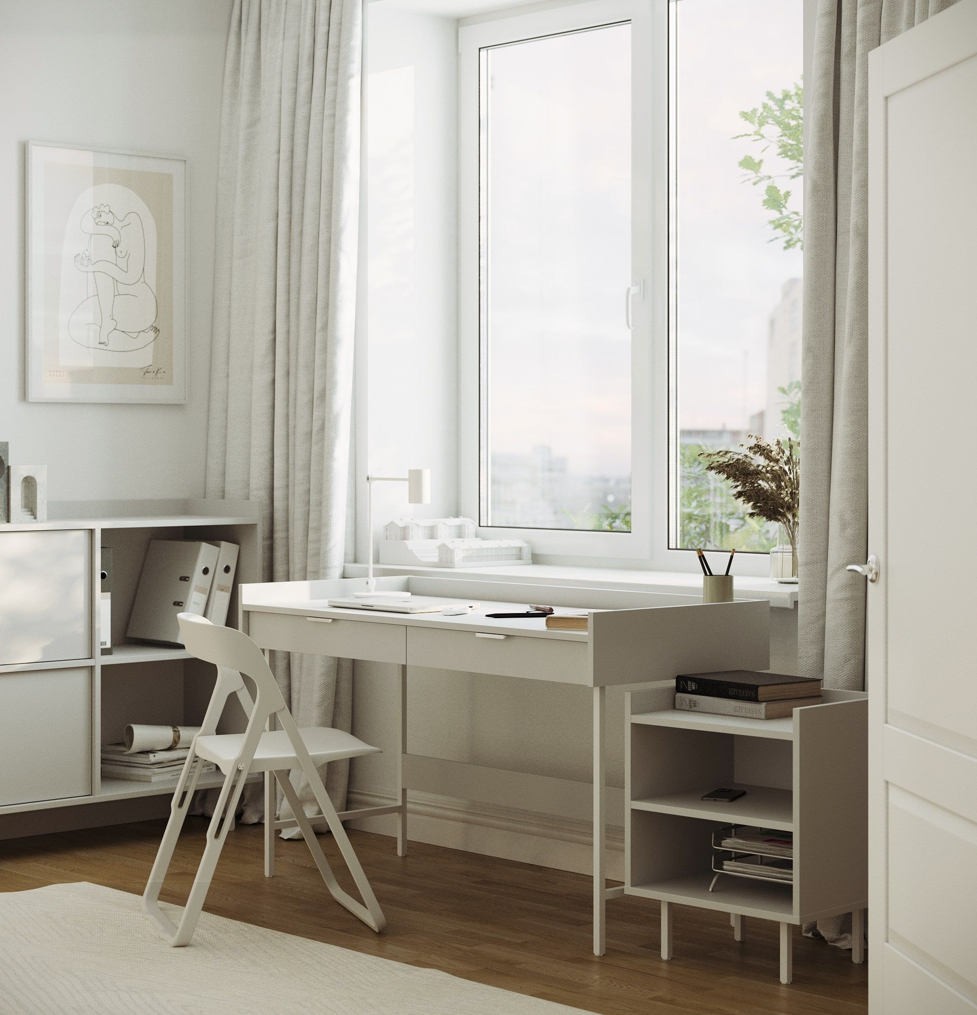 SIGI Büro-Sockel SKPRO1
Farbe: Silent Grey
Fuß: Weiß
