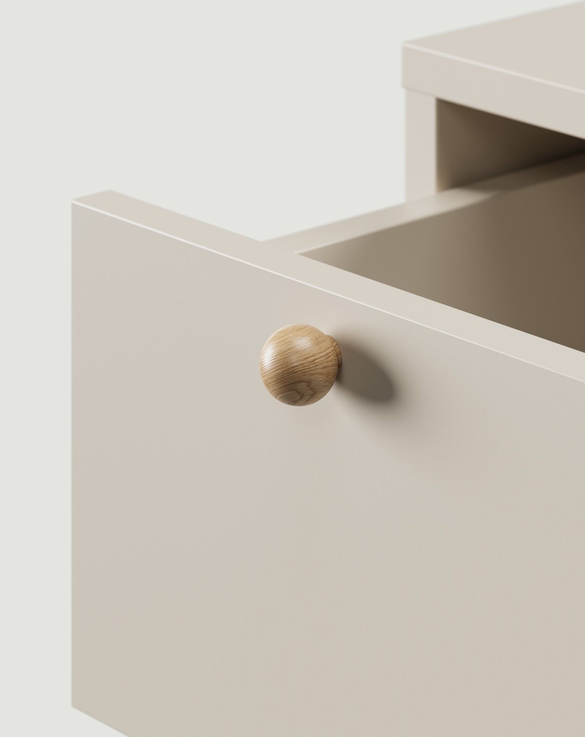 Möbelgriff Kugel Holz KD