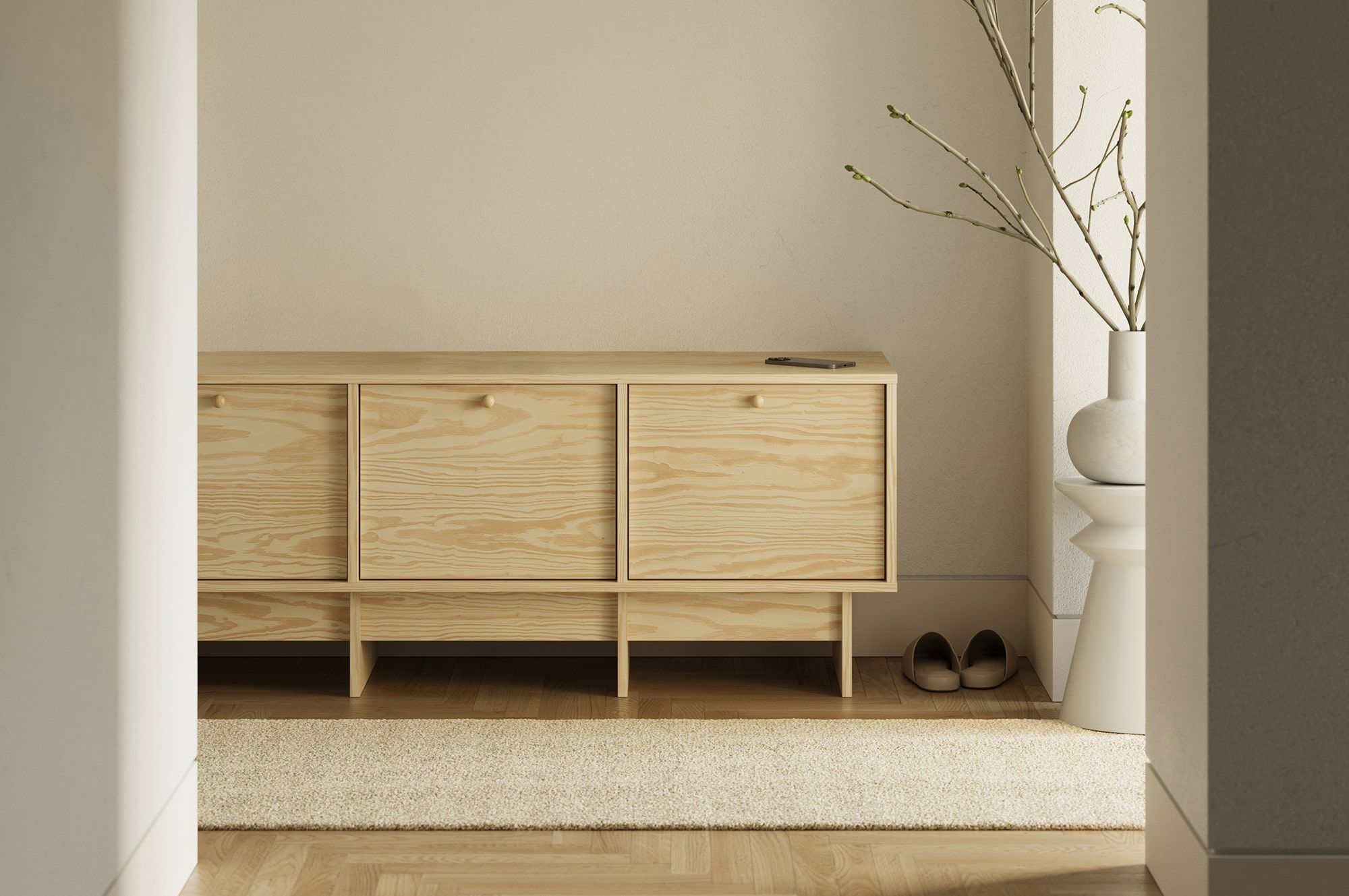 Möbelgriff Kugel Holz KD