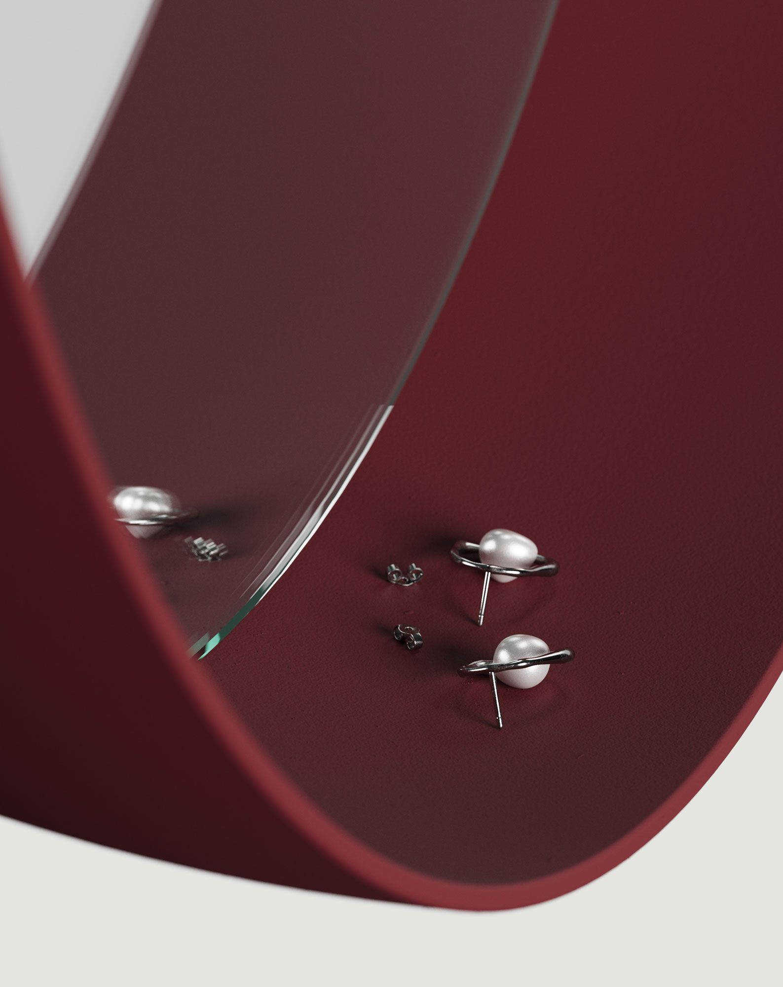 LULO Spiegel Ø41 cm
Farbe: Porto