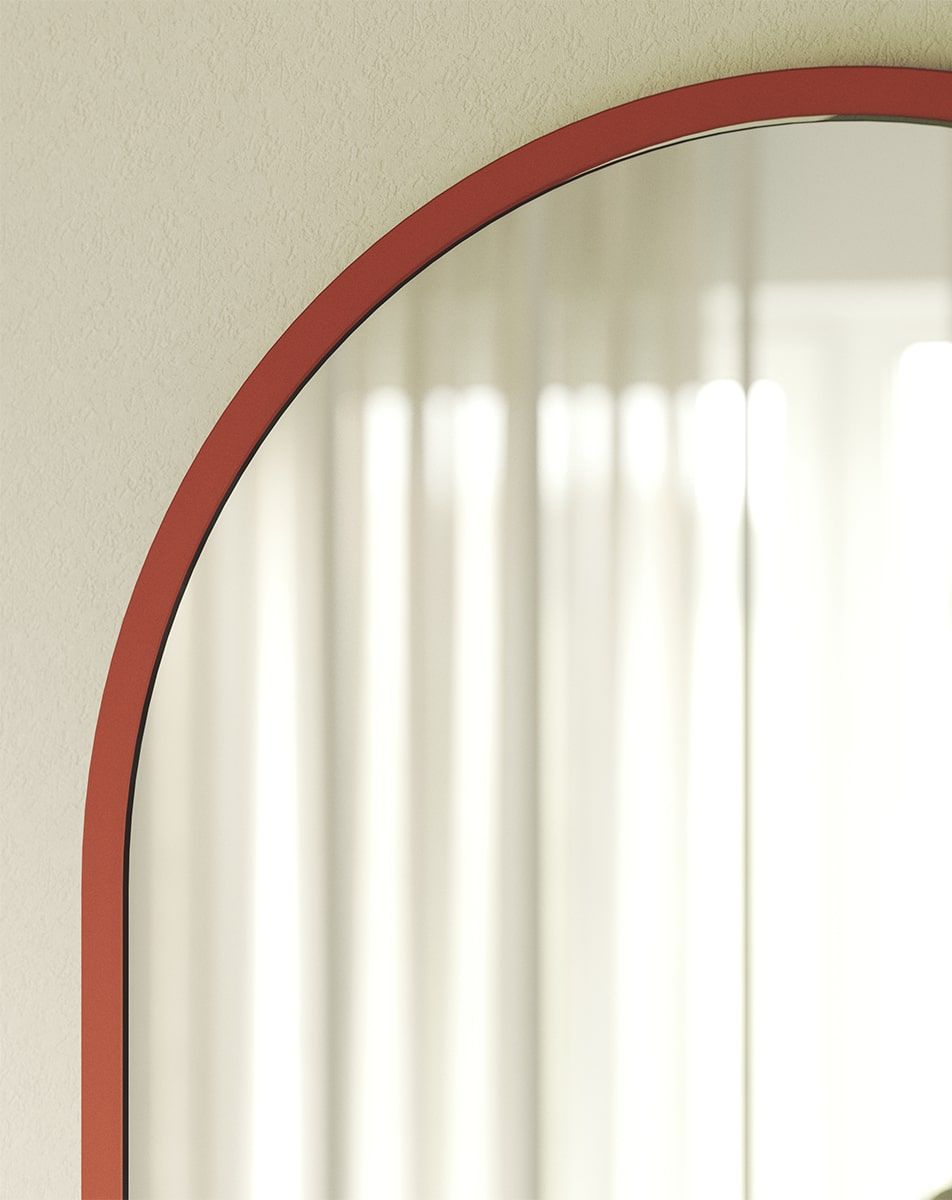 LAYERS Hängespiegel LAY54
Farbe: Feuriges Terrakotta
Spiegelpaneel-Typ: Klassisch