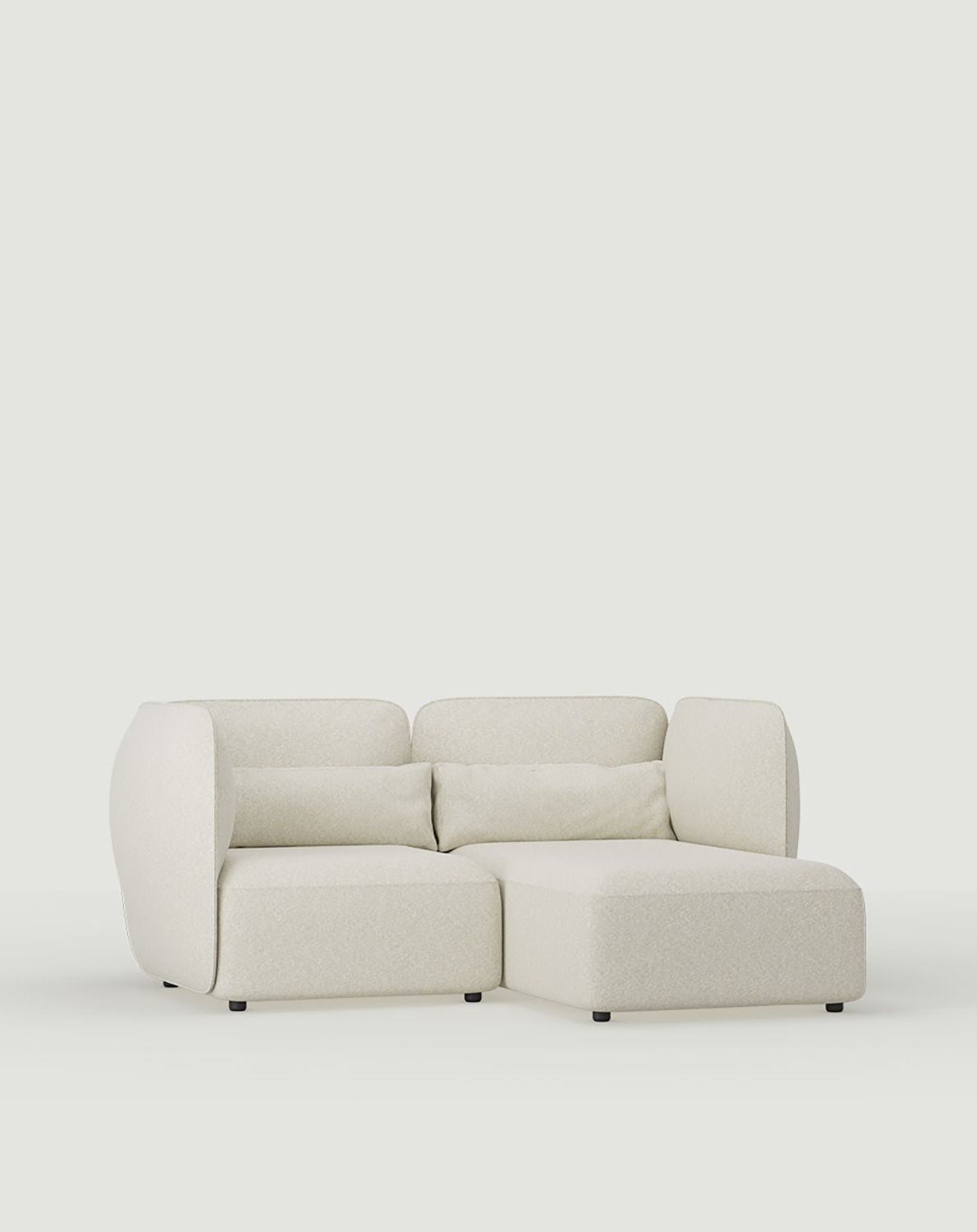 2-Sitzer Ecksofa rechts NEDO NED02P
