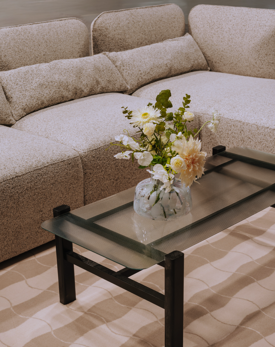 Dreisitziges Ecksofa NEDO NED05L - linke Seite