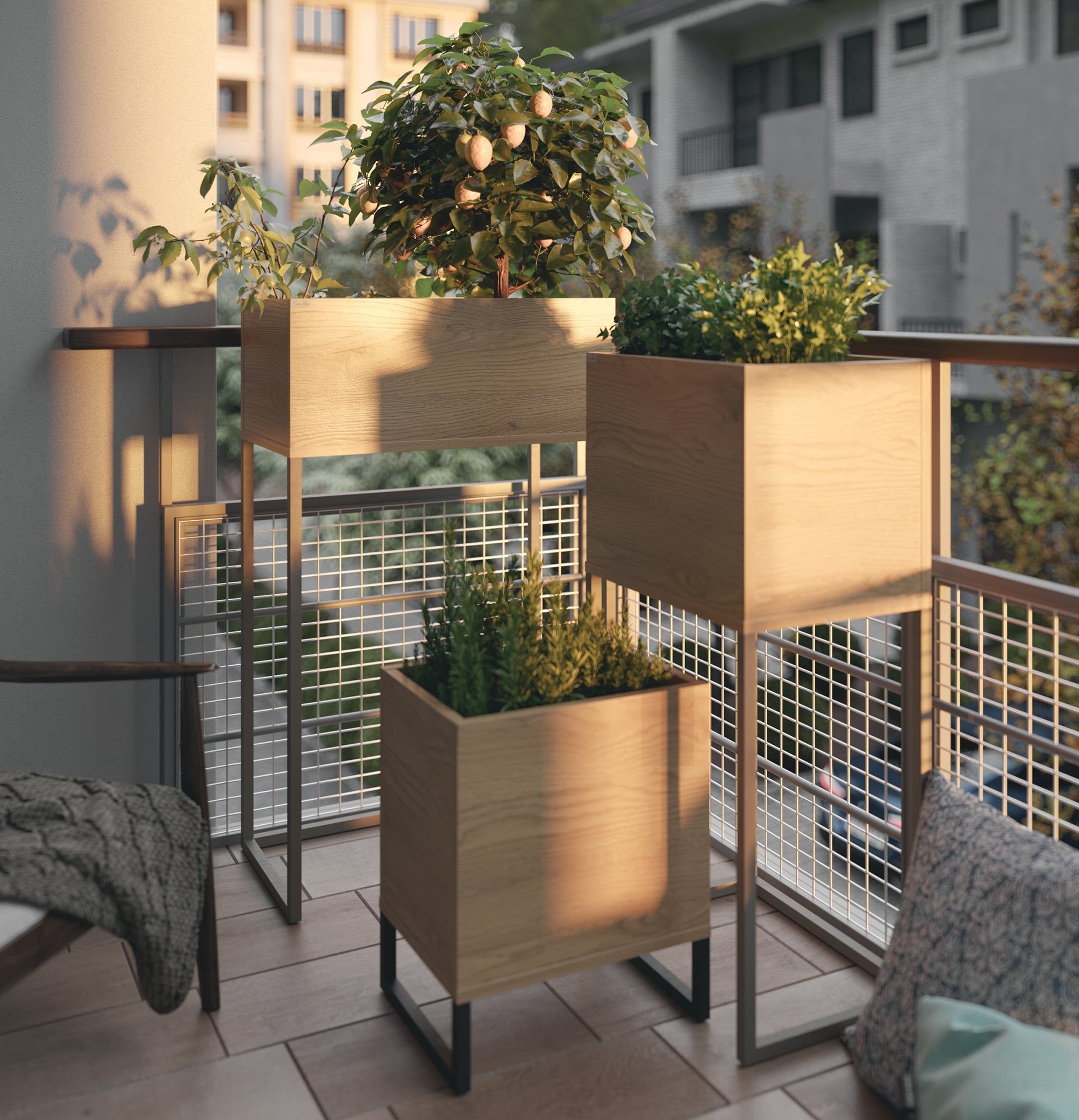 ODIS Topfdeckel auf Stahlbeinen DN02
Farbe: Sun Oak
Farbe der Beine: ODIS Stahl Schwarz