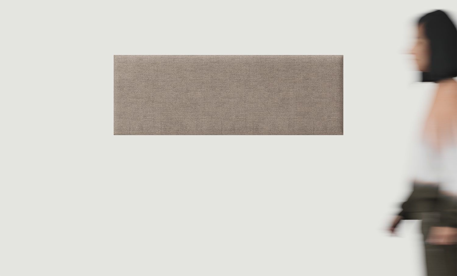 Gepolstertes Wandpaneel P02
Farbe des Polstermaterials: Roma 06