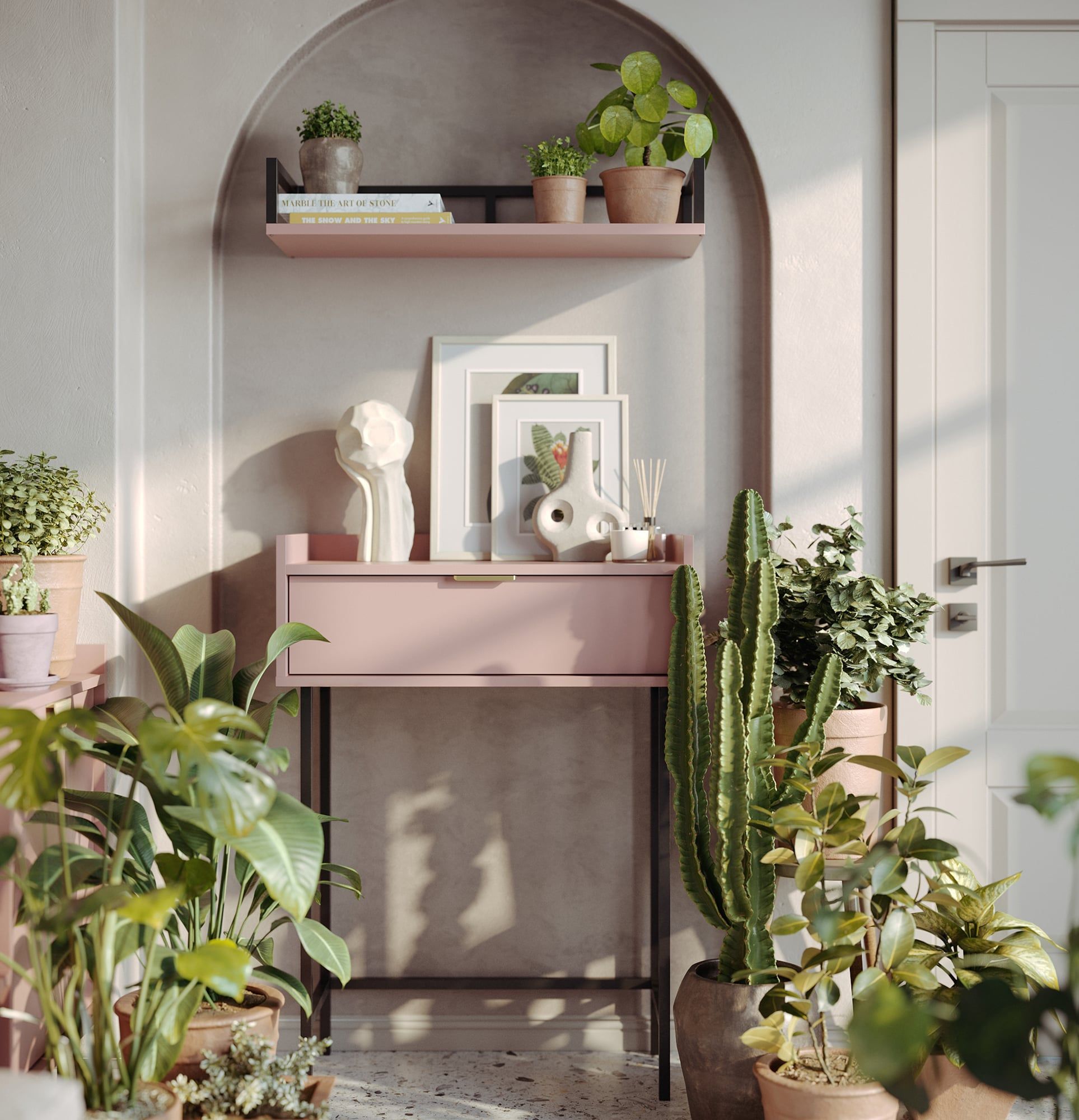 ODIS PA1 Industrieregal
Farbe: Antique Rose