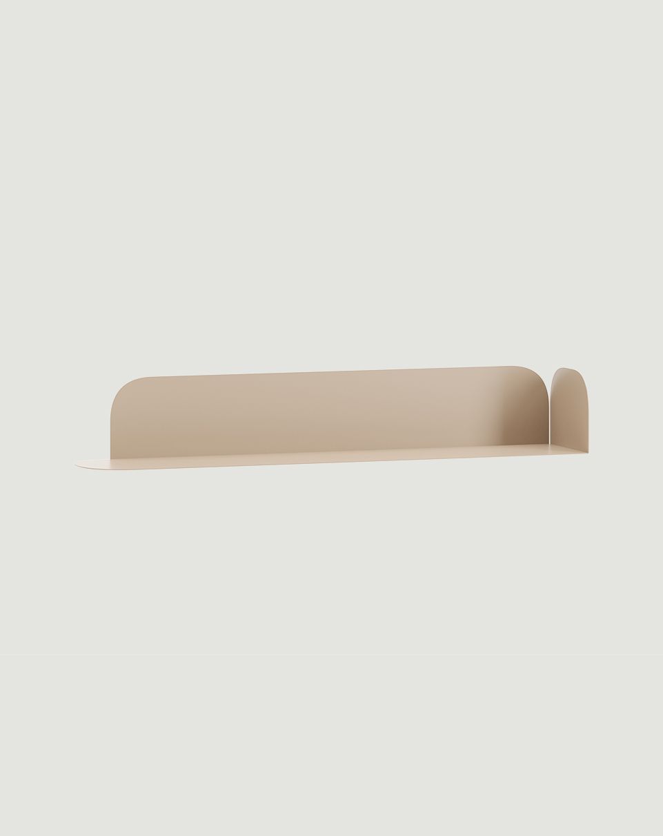 Stahlregal rechts Display LAYERS LAY83
Farbe: Cappuccino