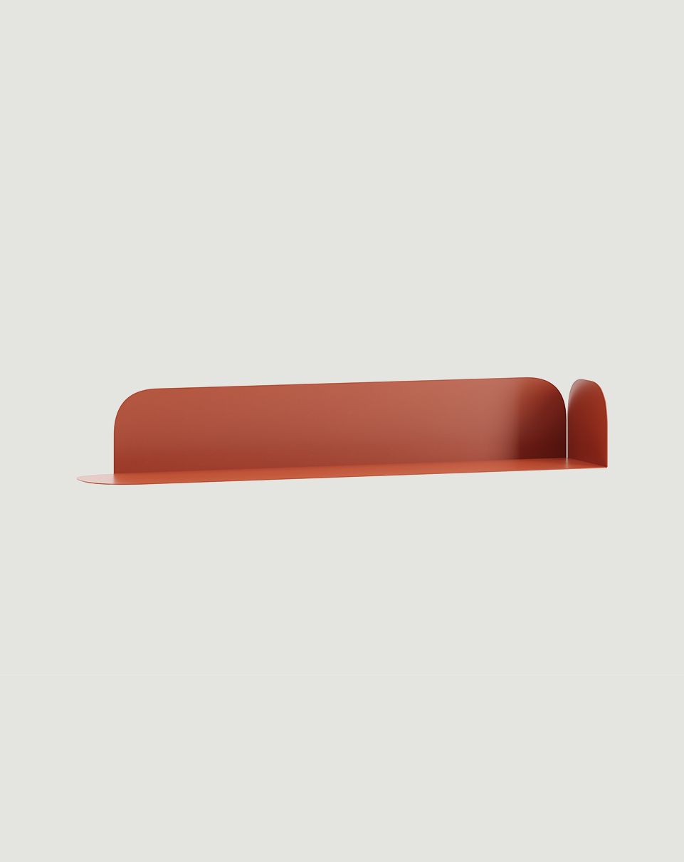 Stahlregal rechts Display LAYERS LAY83
Farbe: Feuriges Terrakotta