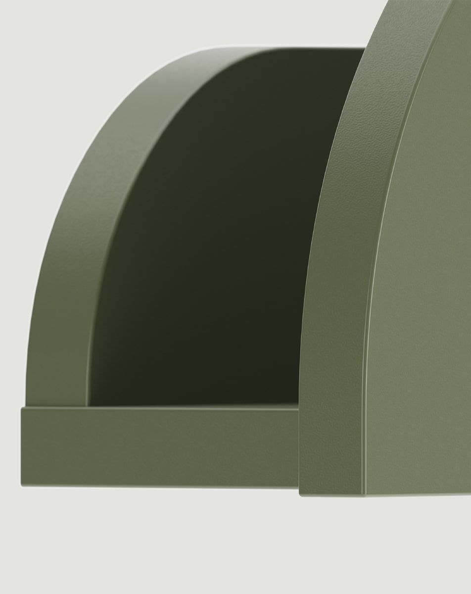 RAGNAR RA25 Hängendes Regal
Farbe: Zypressengrün
