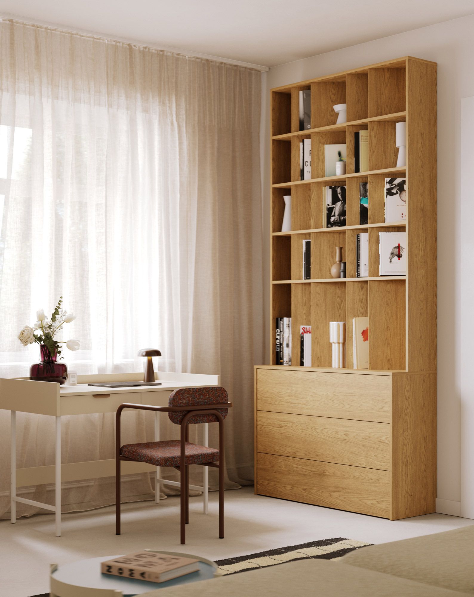 Bücherregal YUTO YSZ01
Farbe: Baltische Eiche