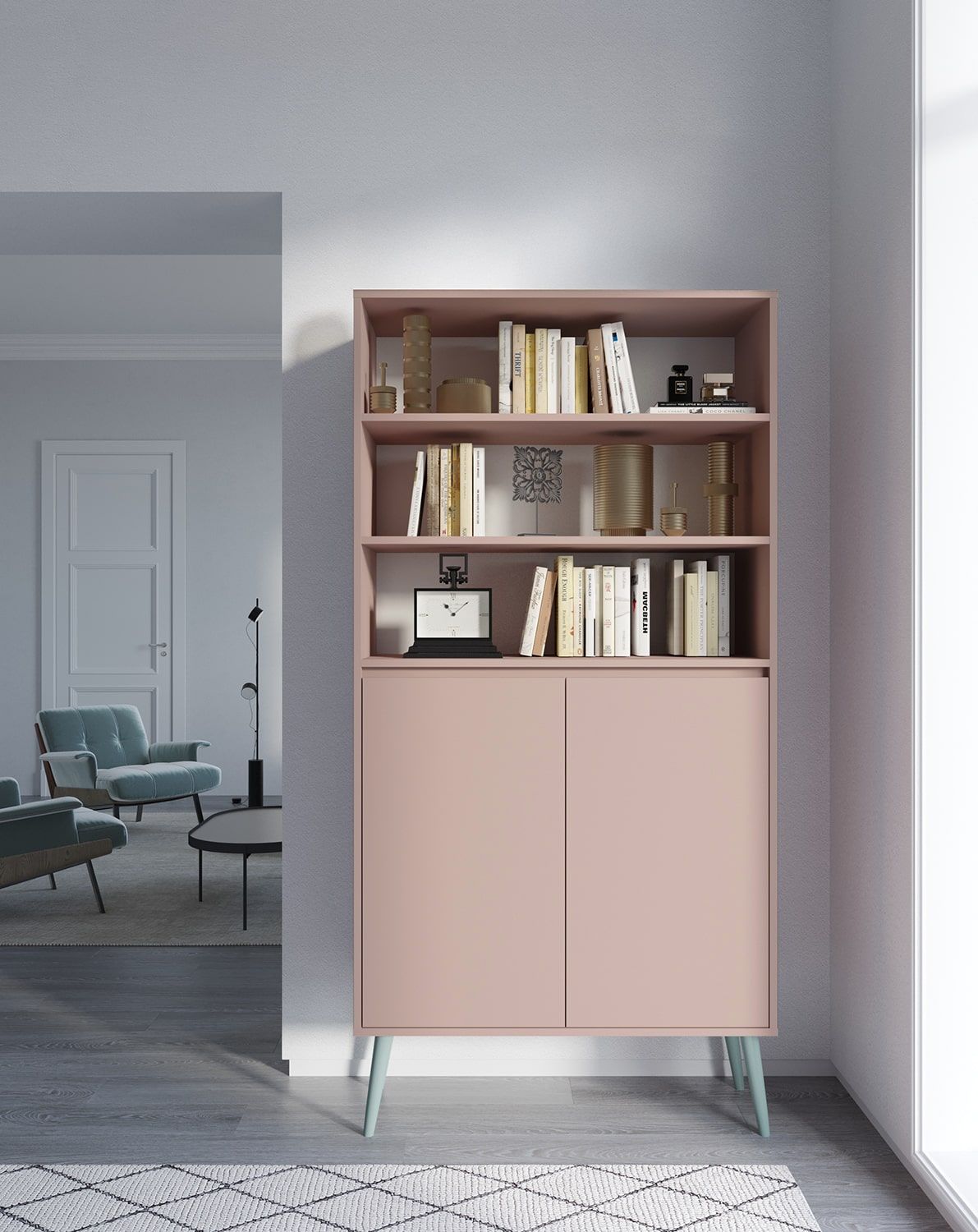 FENRIS FS1 Sockel
Farbe: Antique Rose
Bein: Buche Esche Rolle