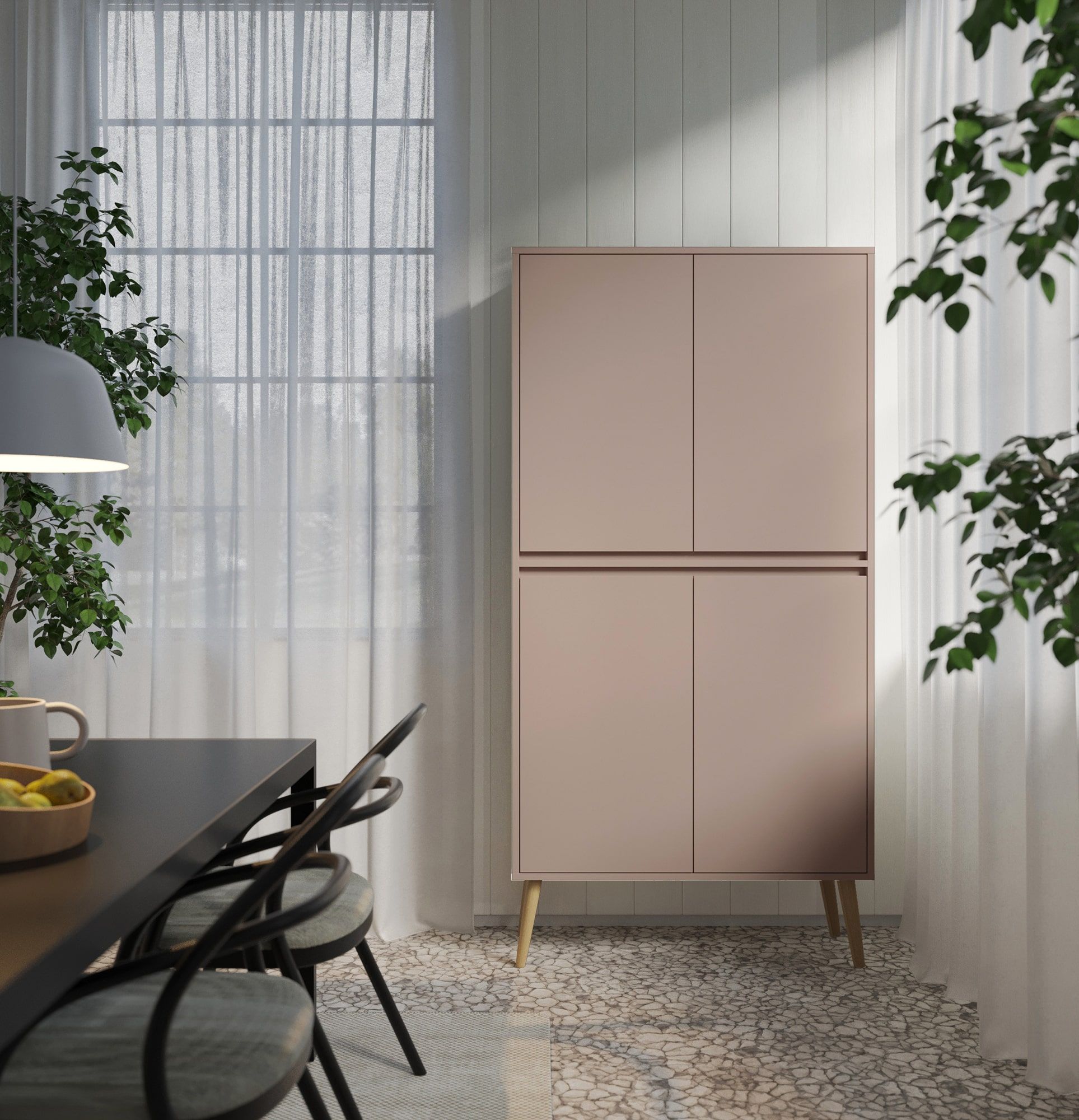 FENRIS FS2 Sockel
Farbe: Antique Rose
Bein: Walze Eiche geölt