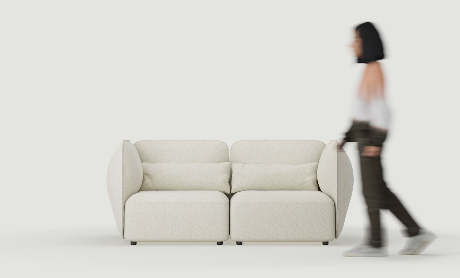 Zweisitziges Sofa NEDO NED01