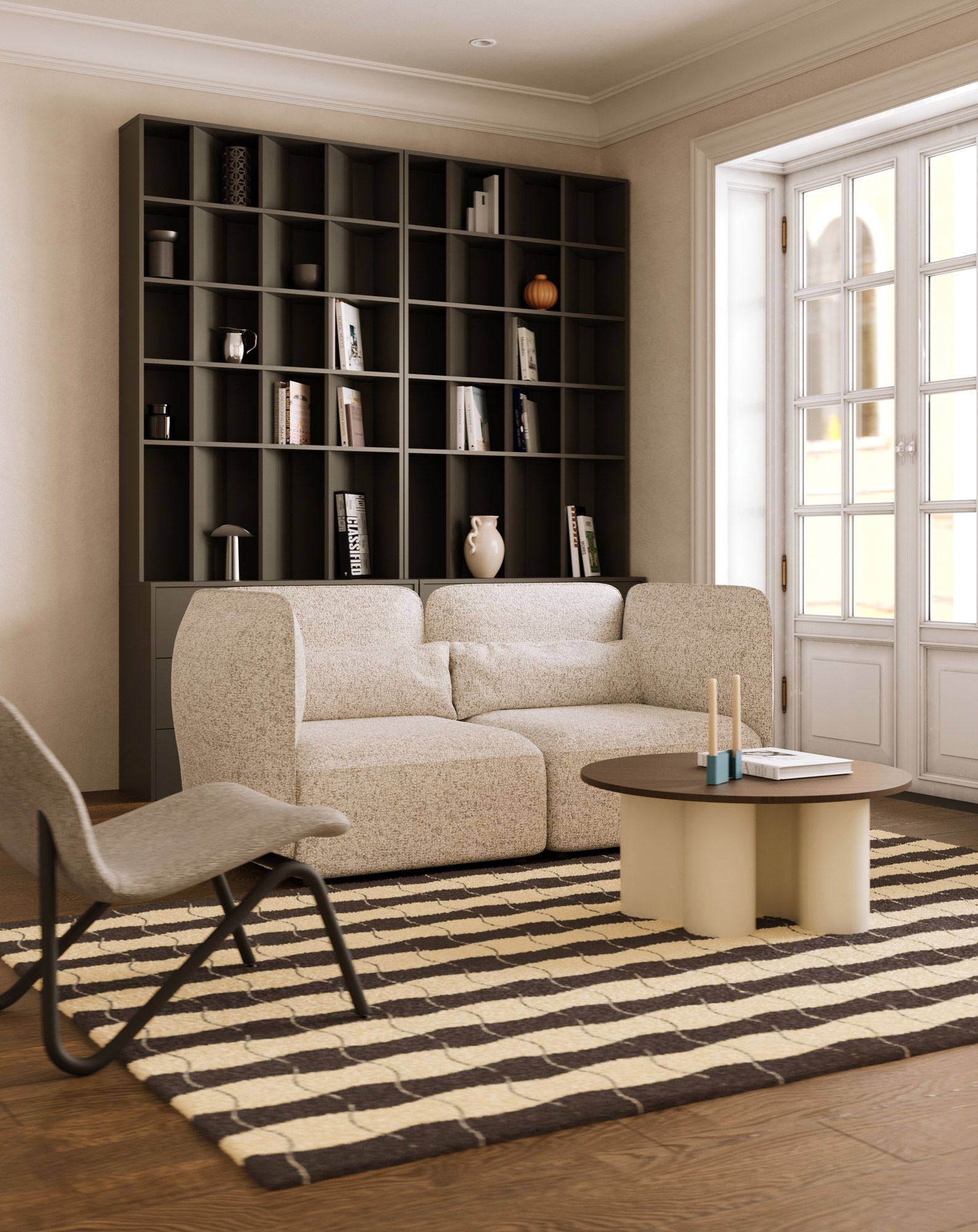 Zweisitziges Sofa NEDO NED01