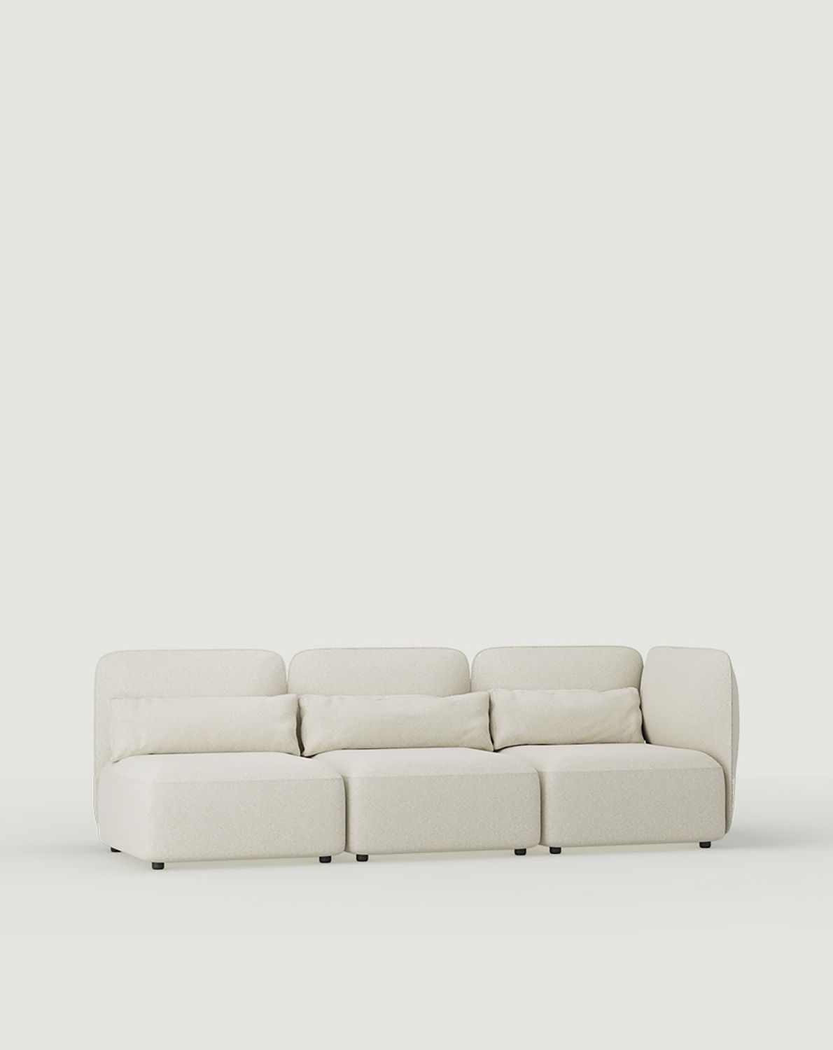 Dreisitziges Sofa mit Klappfunktion, nach links öffnend NEDO NED04L
