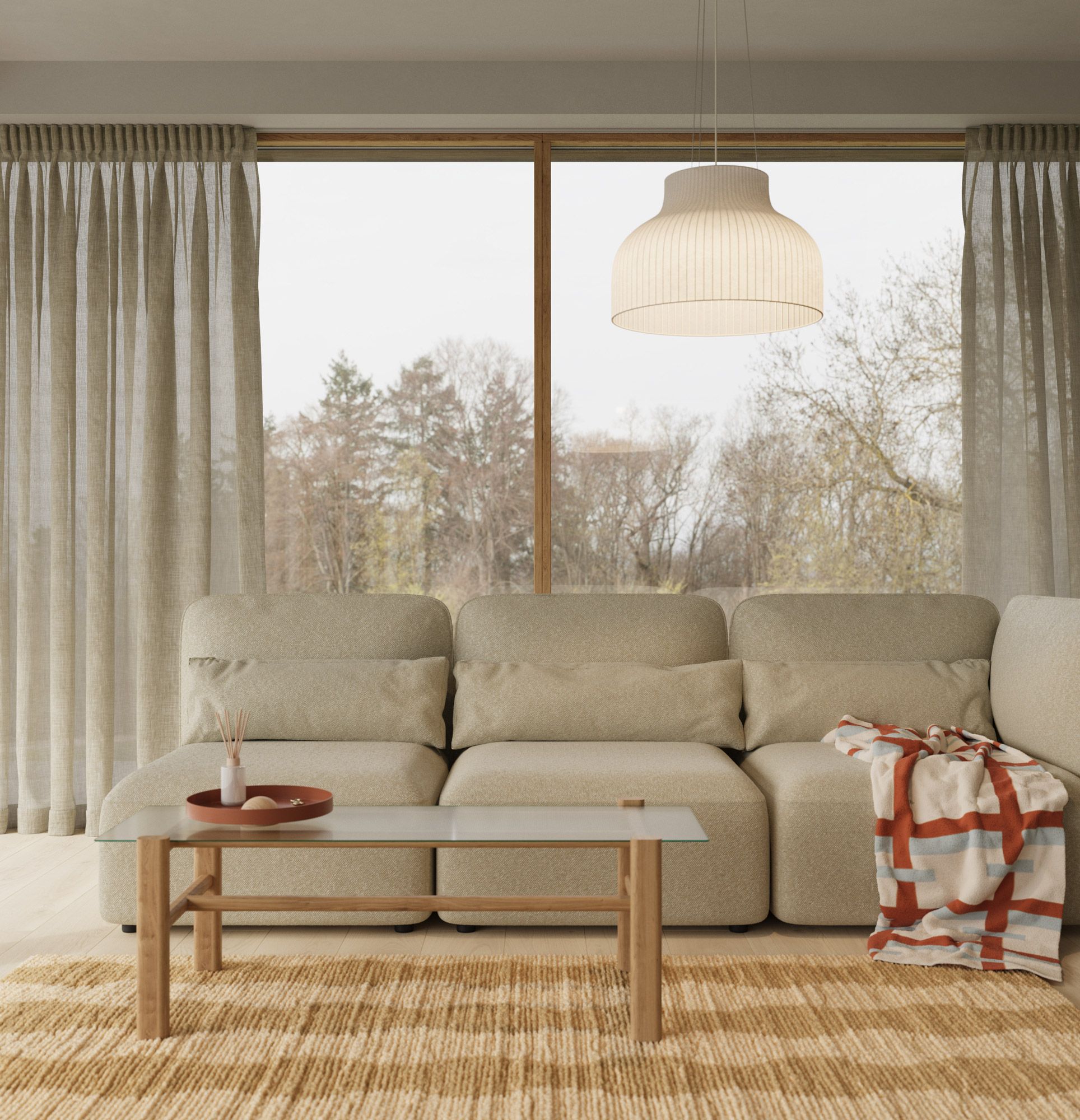 Dreisitziges Sofa mit Klappfunktion, nach links öffnend NEDO NED04L
