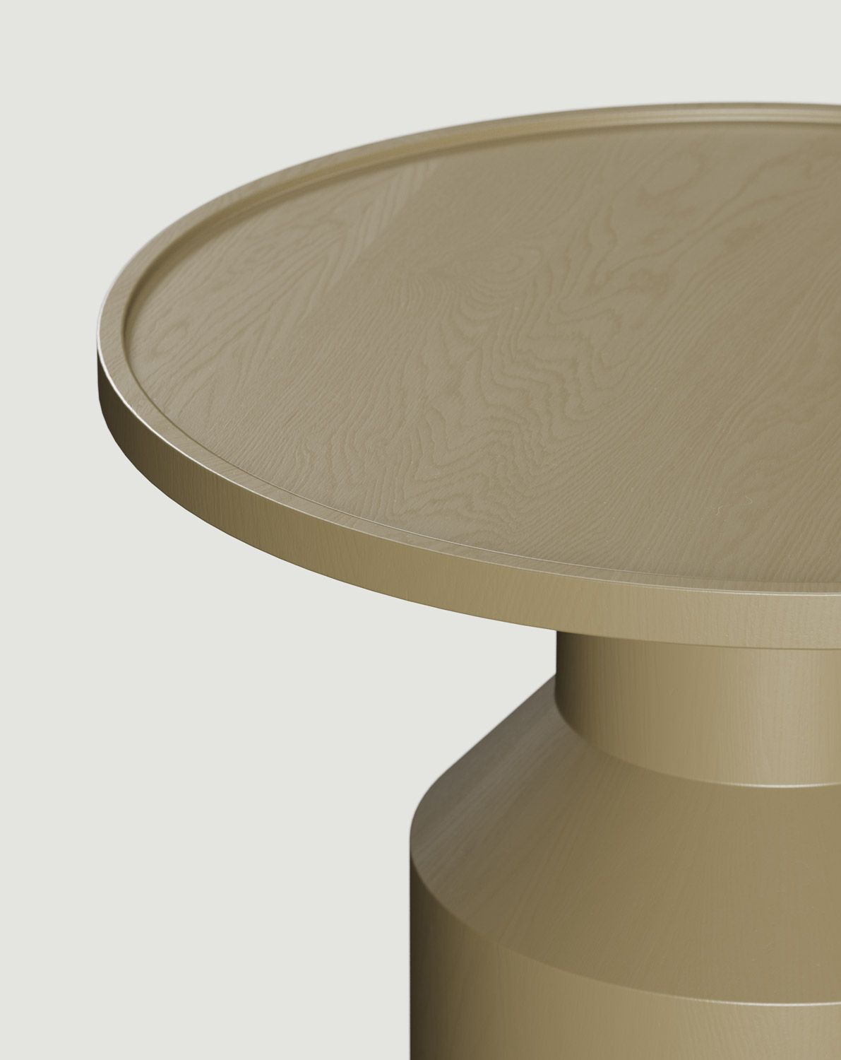 Couchtisch aus Holz FLAT SK2 Olive