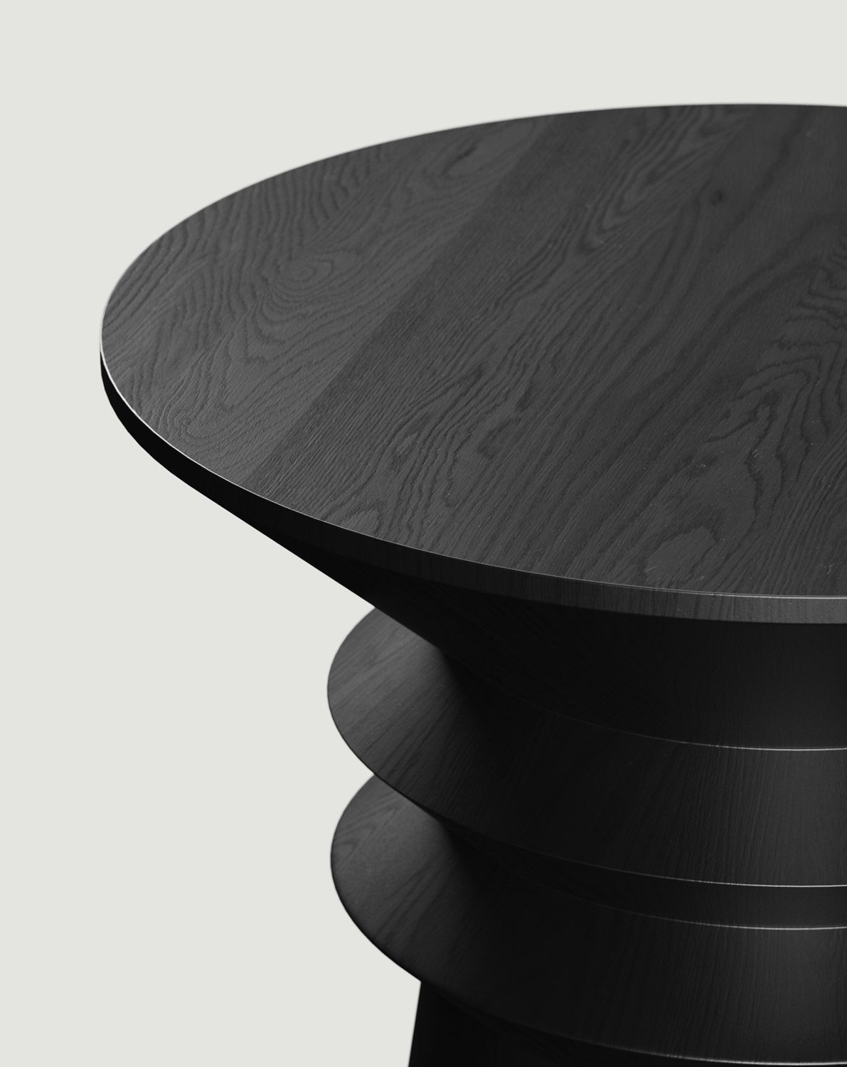 Couchtisch aus Holz LINE2 SK4 Schwarz