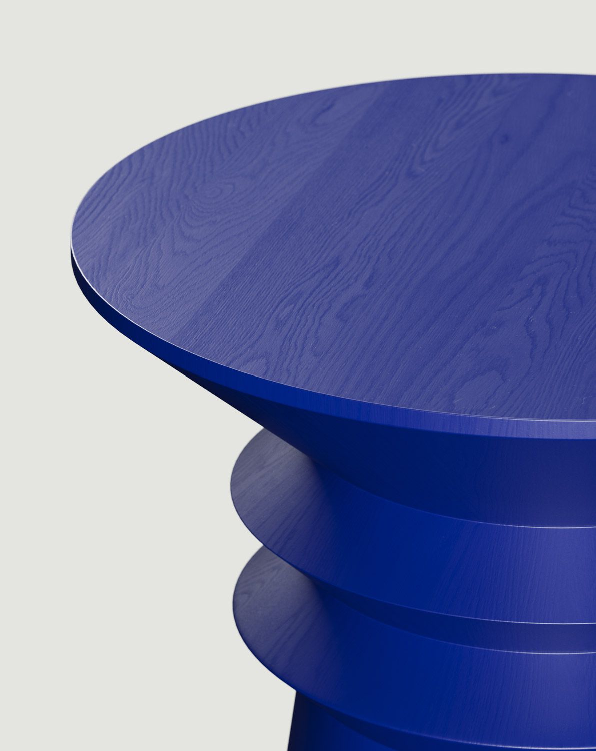  Couchtisch aus Holz LINE2 SK4 Cobalt
