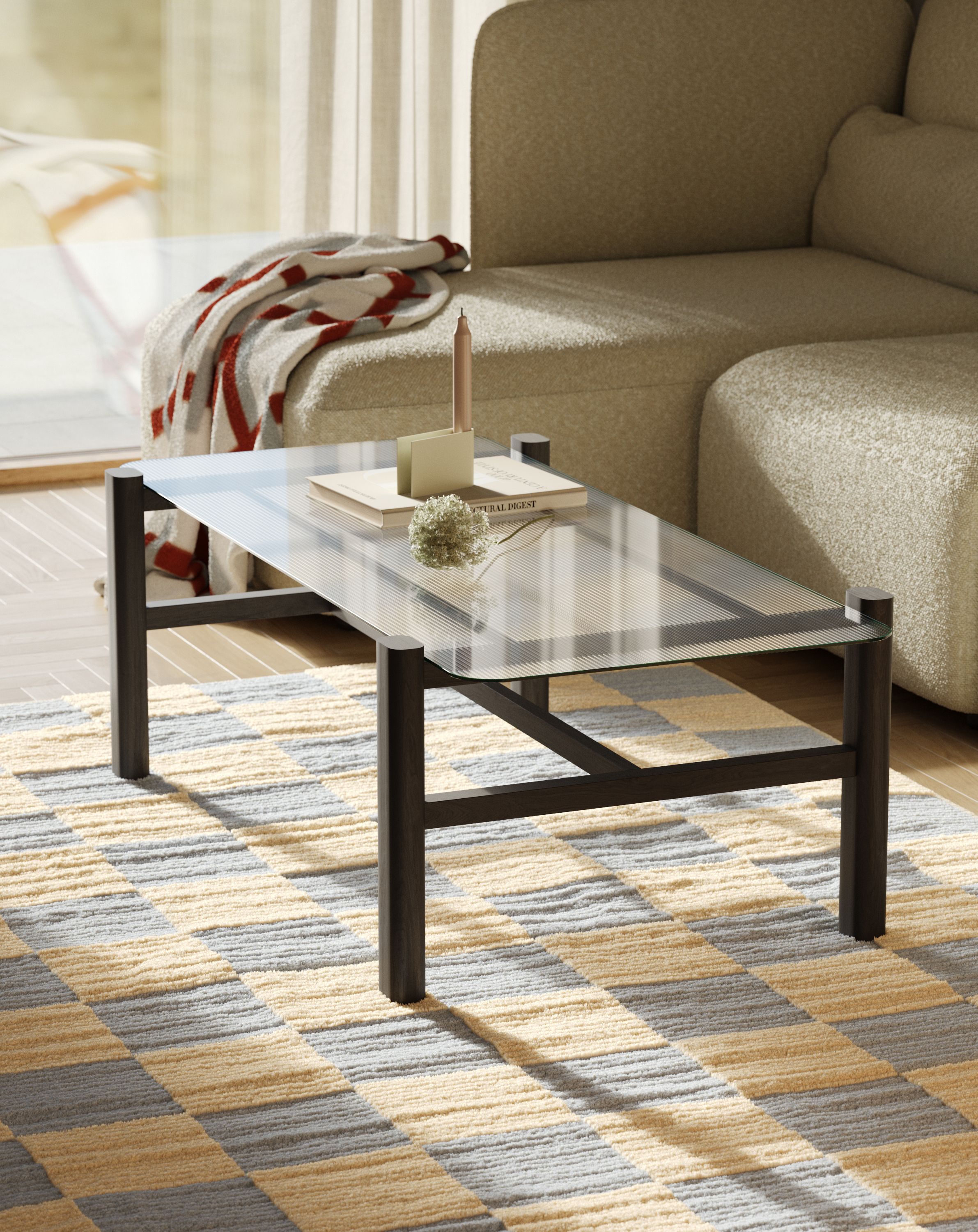 Couchtisch TAN Black Onyx