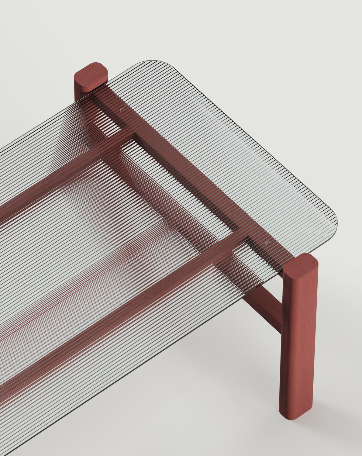 TAN Martian Red Couchtisch